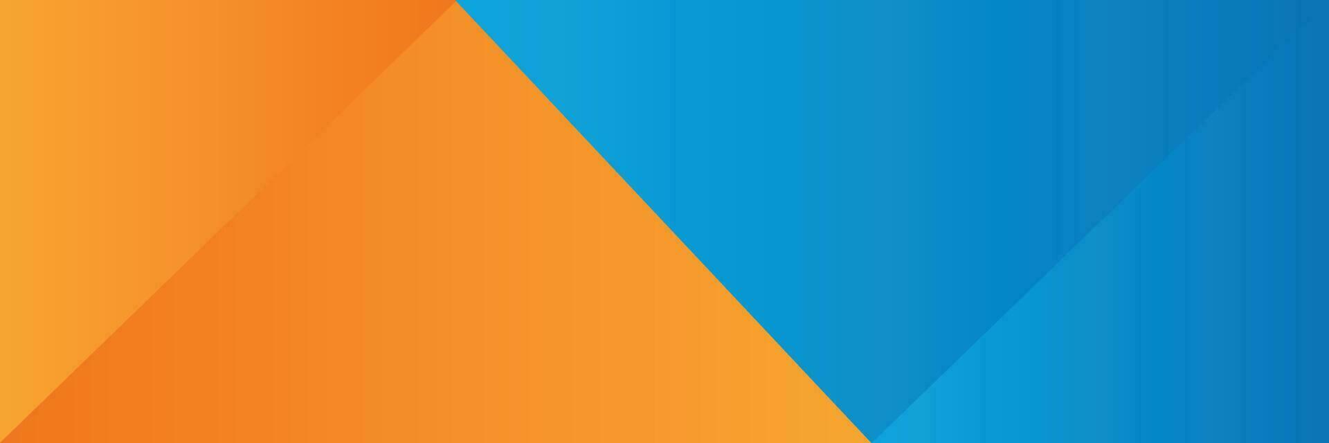Orange Blue Abstract Background vector