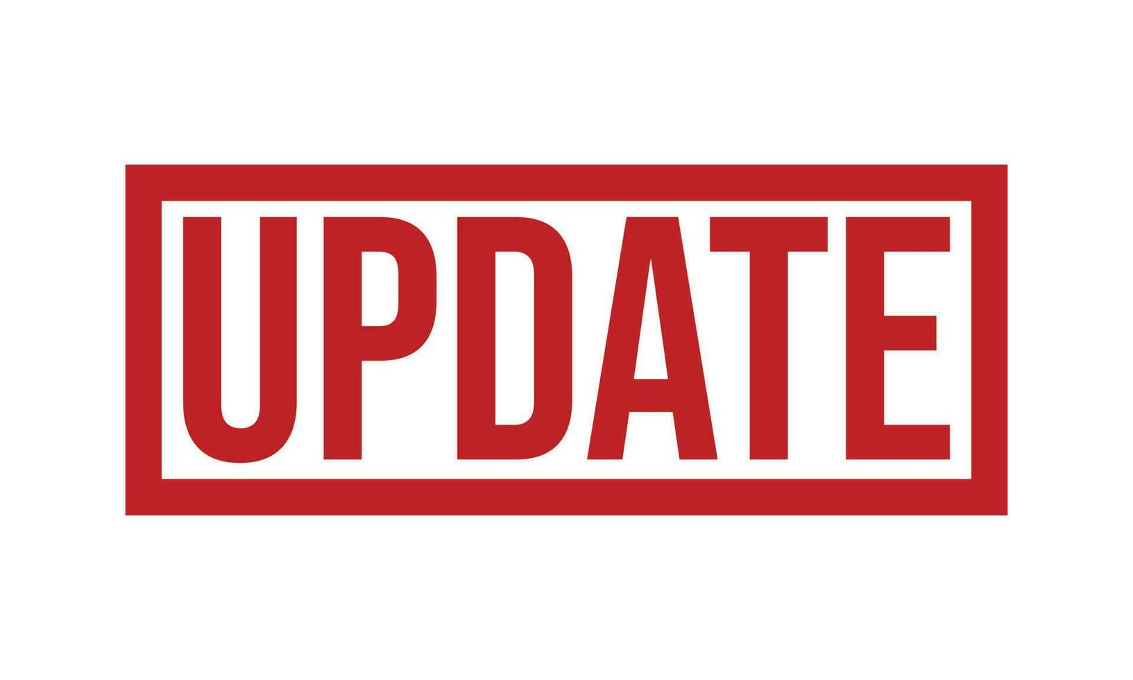 Update Rubber Stamp Seal Vector