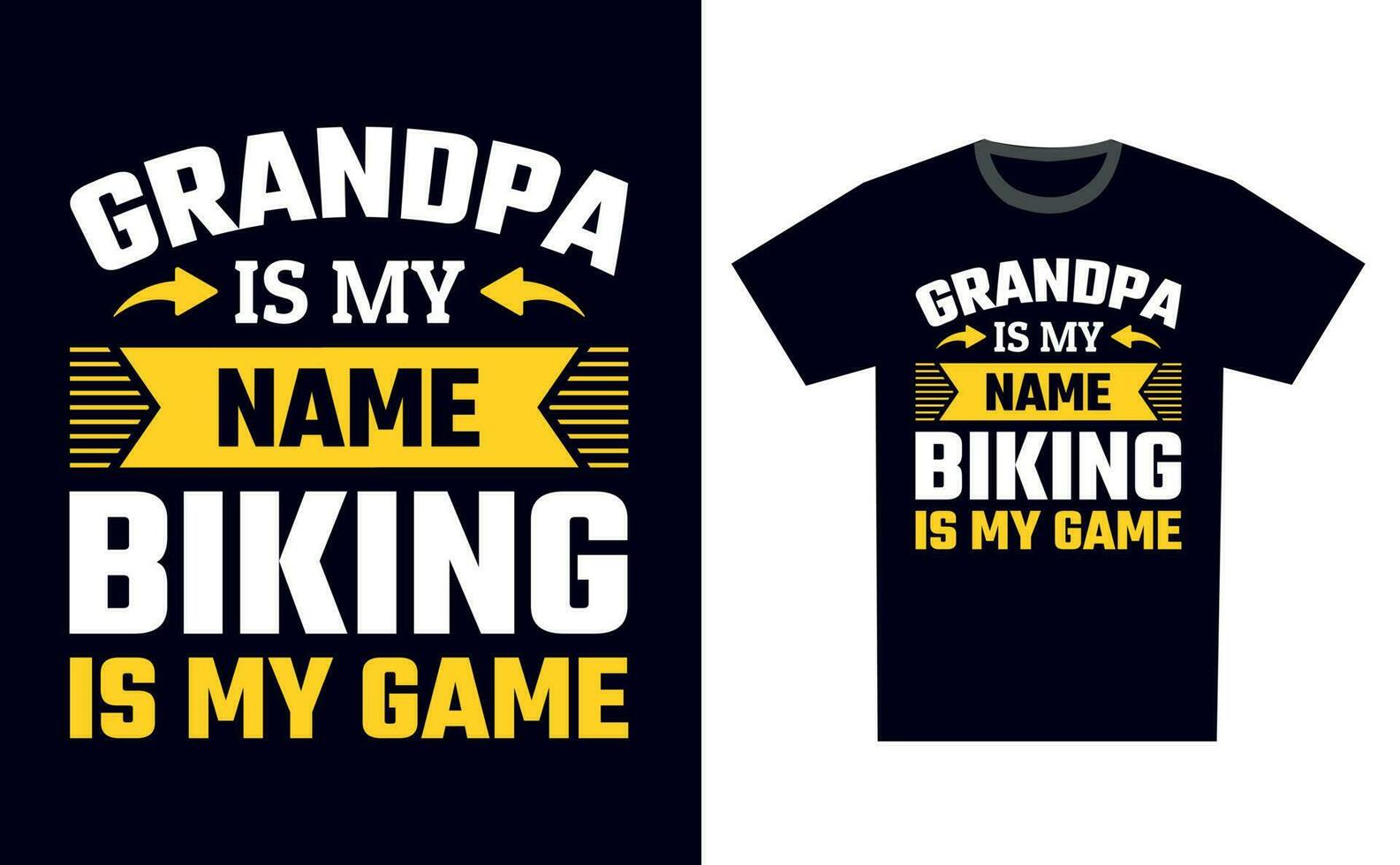 Biking T Shirt Design Template Vector