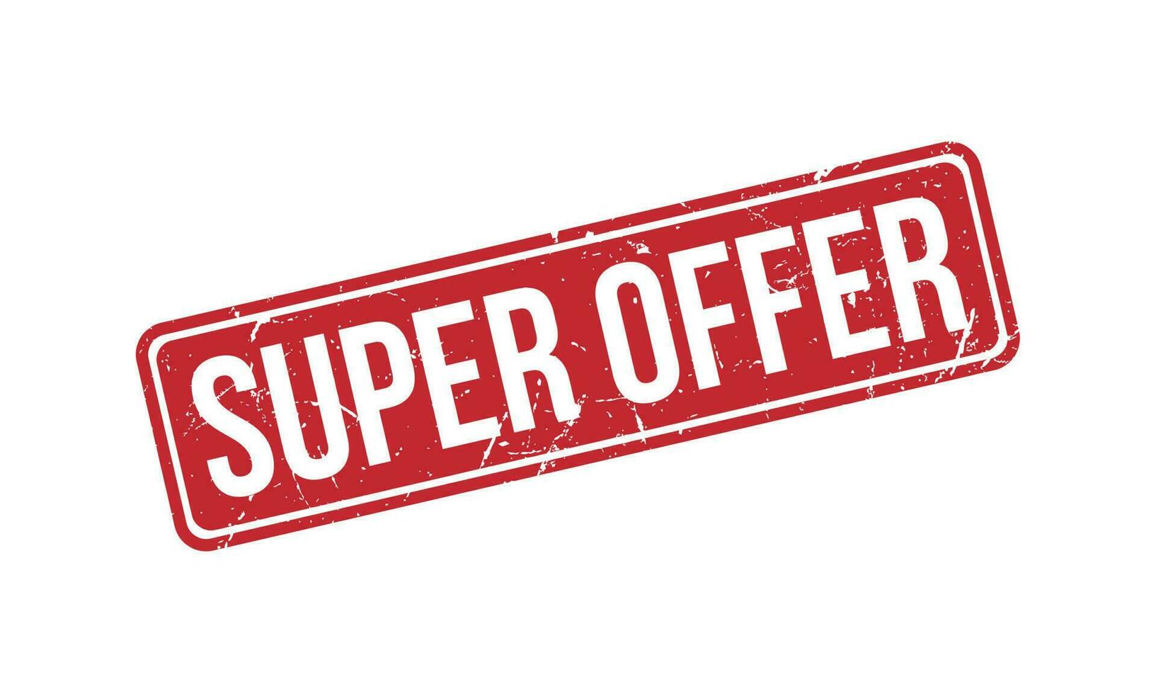 Super Offer Rubber Stamp Seal Vector