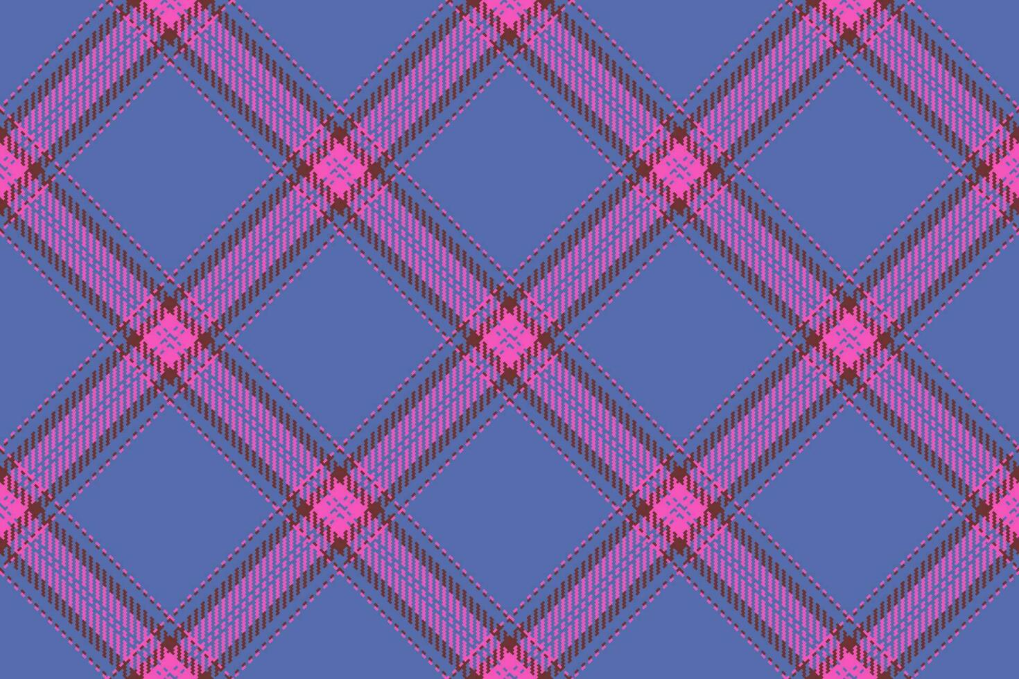 Texture tartan vector. Background textile check. Plaid fabric seamless pattern. vector