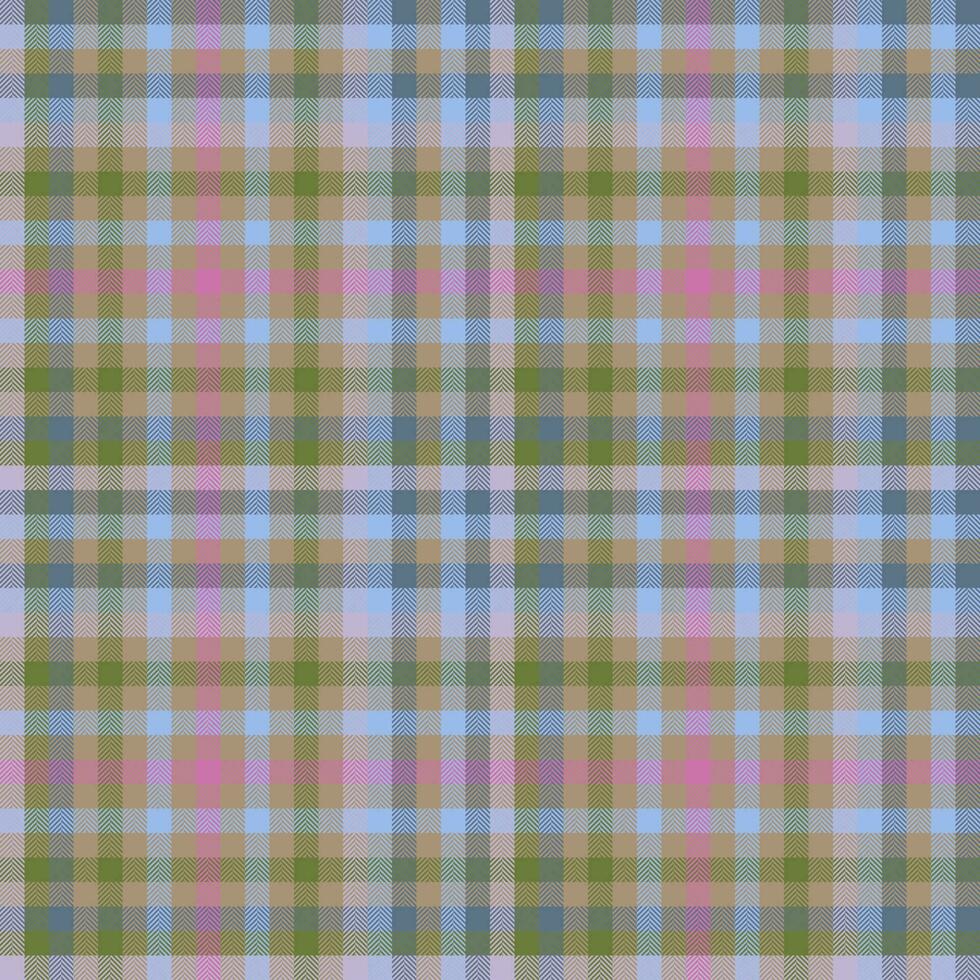 Tartan textile texture. Fabric pattern seamless. Plaid vector check background.