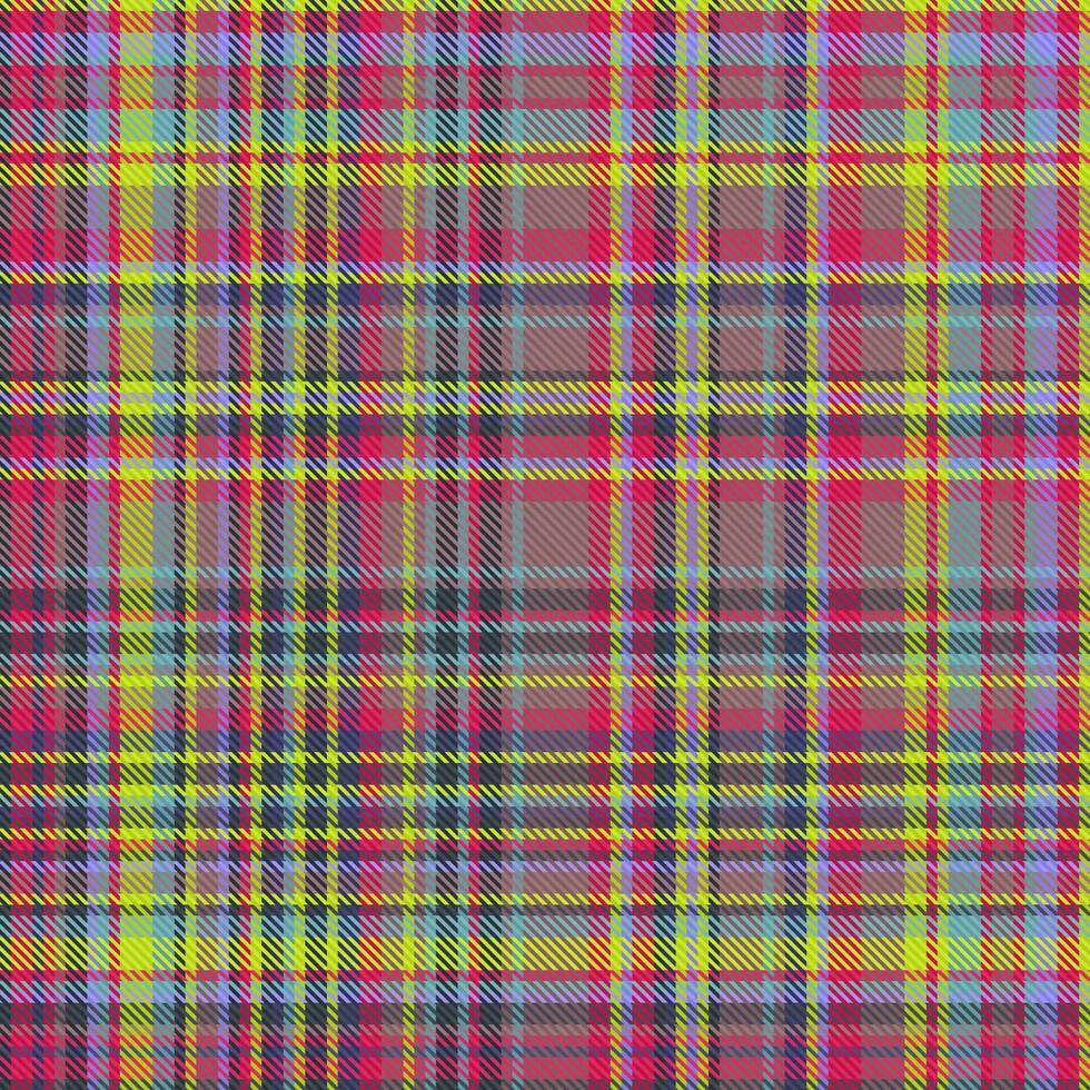Background tartan fabric. Vector textile texture. Check pattern plaid seamless.