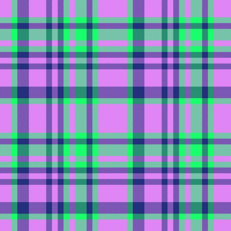 Check texture plaid. Tartan textile seamless. Pattern vector fabric background.