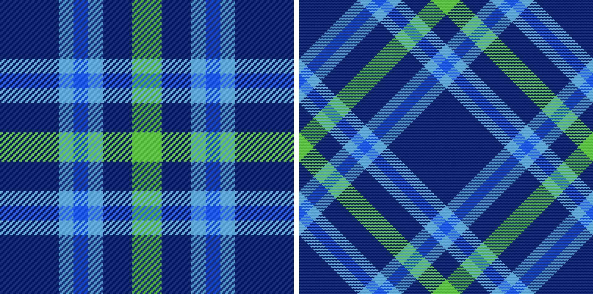 Textile pattern tartan. Background fabric check. Plaid vector seamless texture.