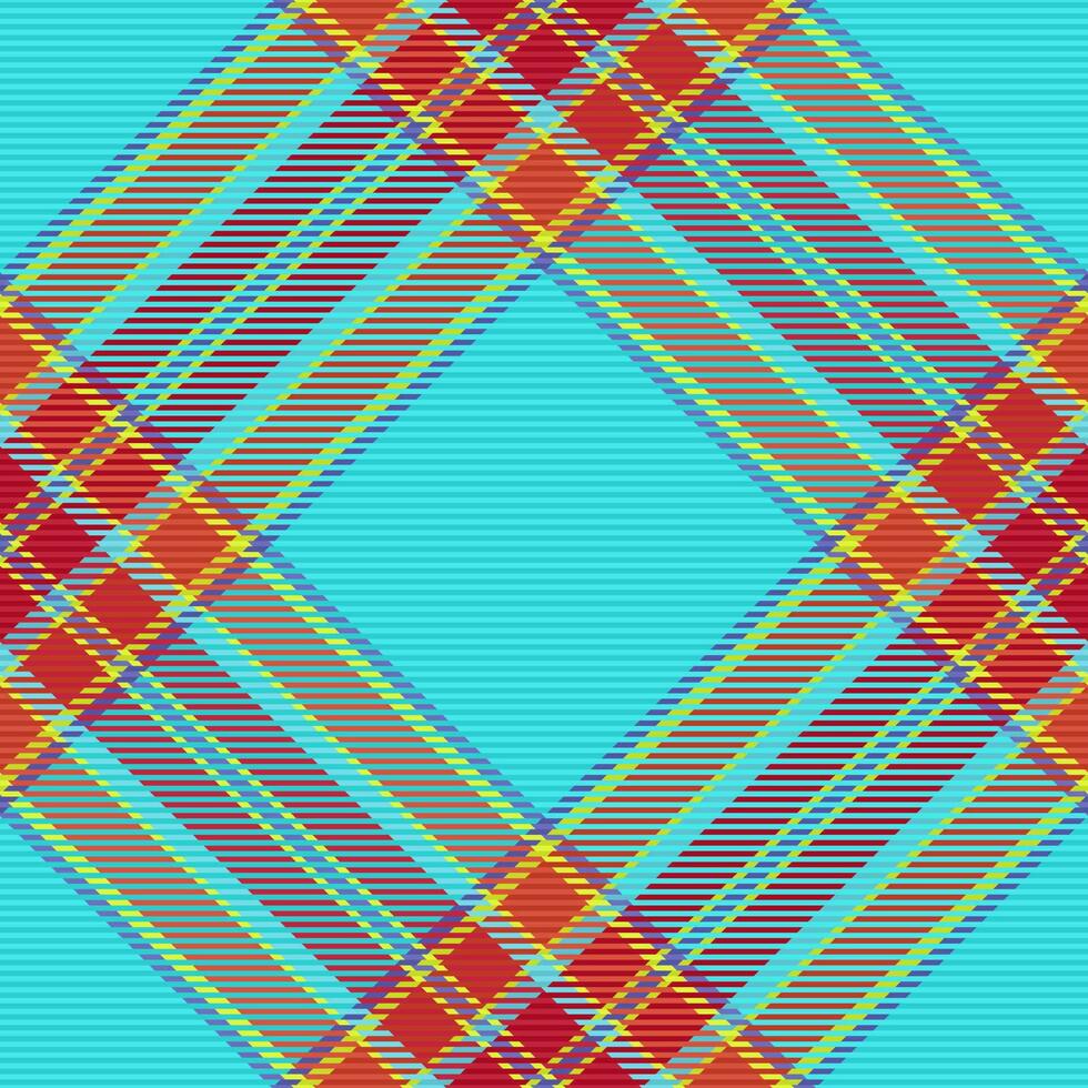 Pattern seamless vector. Tartan textile plaid. Fabric check texture background. vector