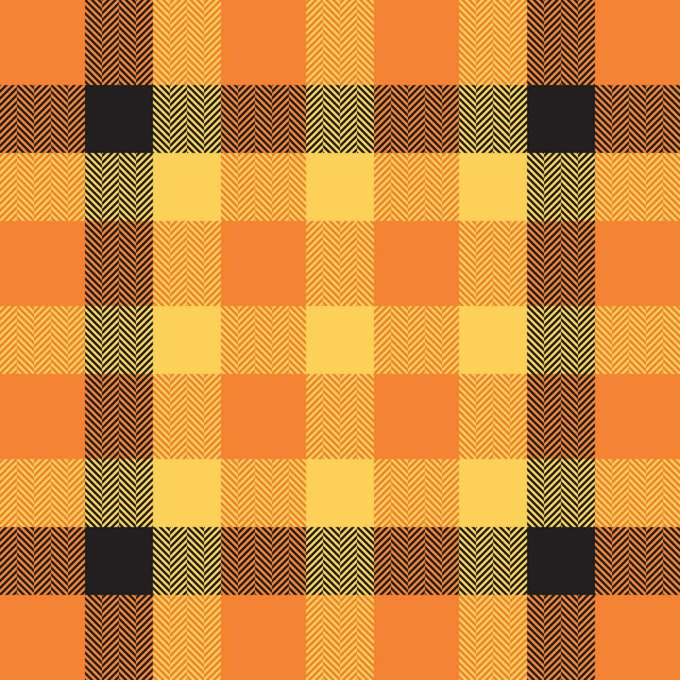 Plaid check pattern. Seamless fabric texture. Tartan textile print. vector