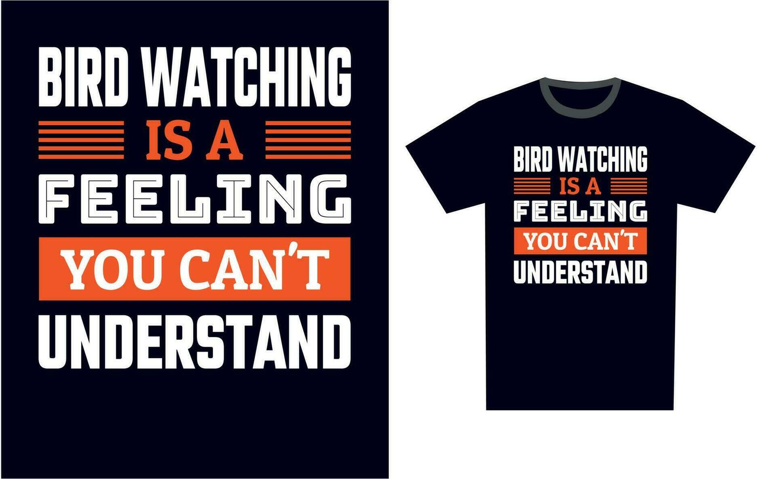 Bird Watching T Shirt Design Template Vector 23482860 Vector Art at