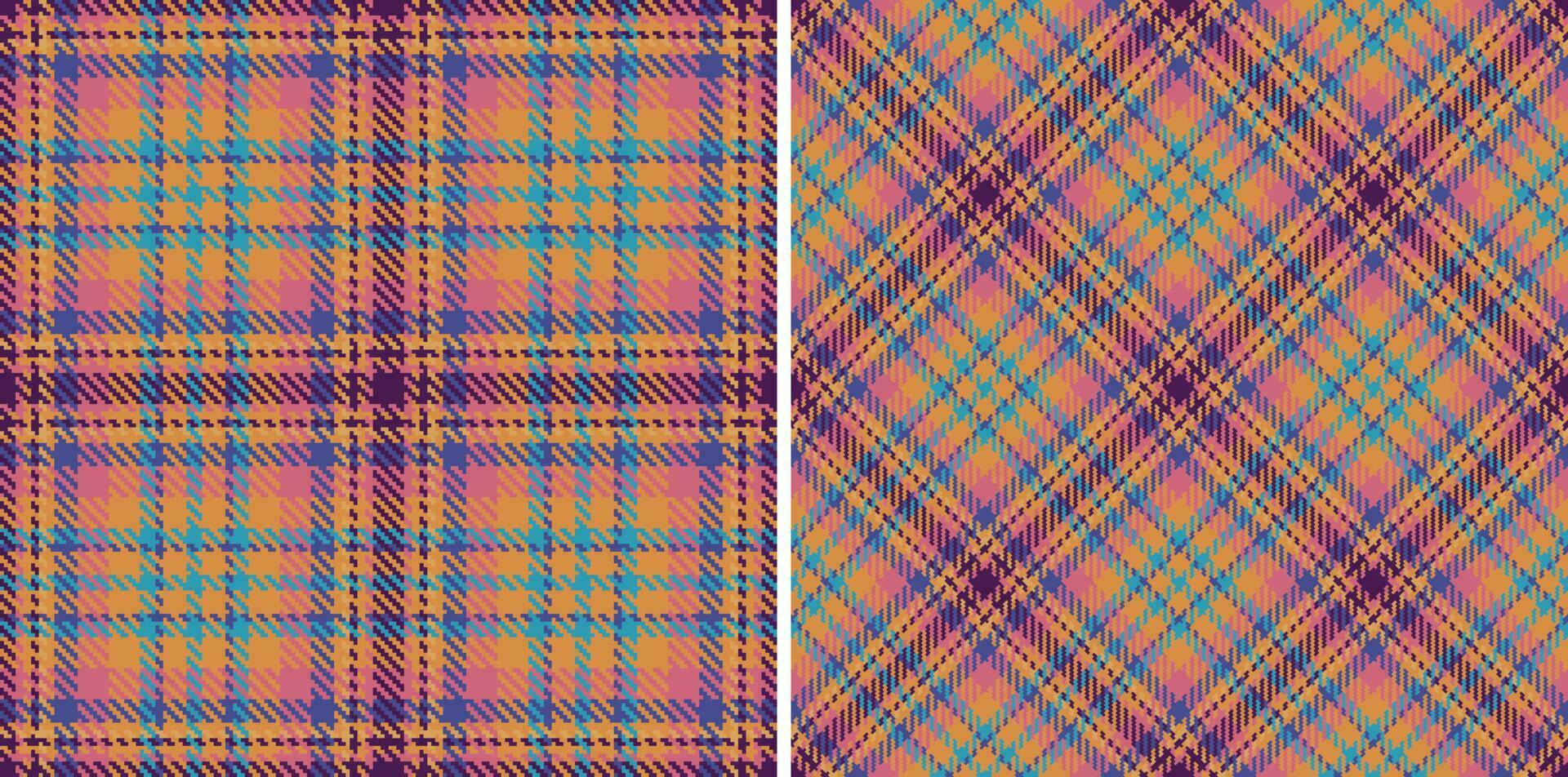 Tartan textile check. Vector seamless plaid. Background pattern texture fabric.