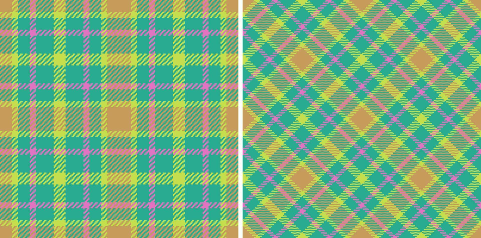 Vector pattern fabric. Tartan textile seamless. Texture plaid check background.