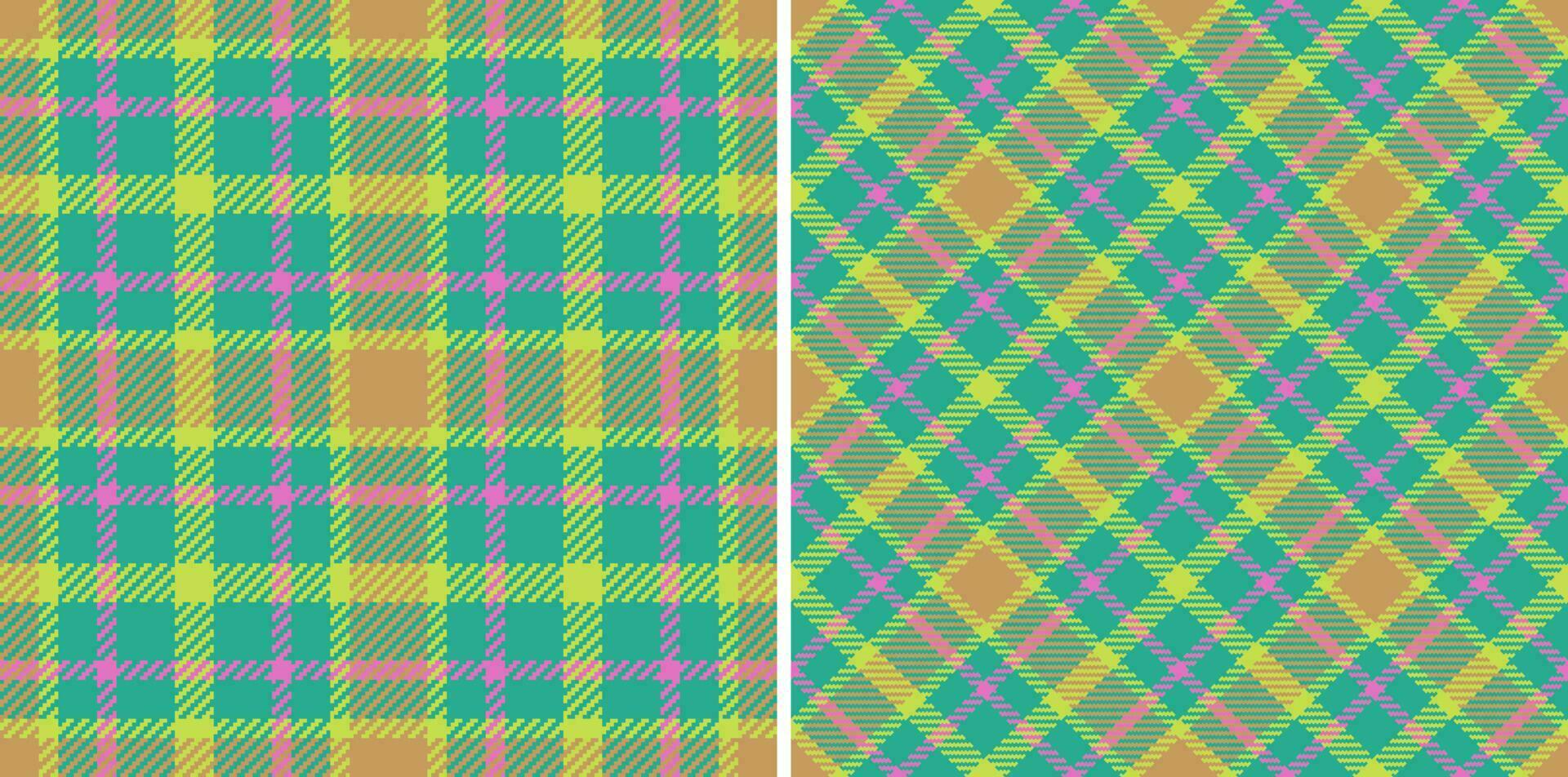 Vector pattern fabric. Tartan textile seamless. Texture plaid check background.