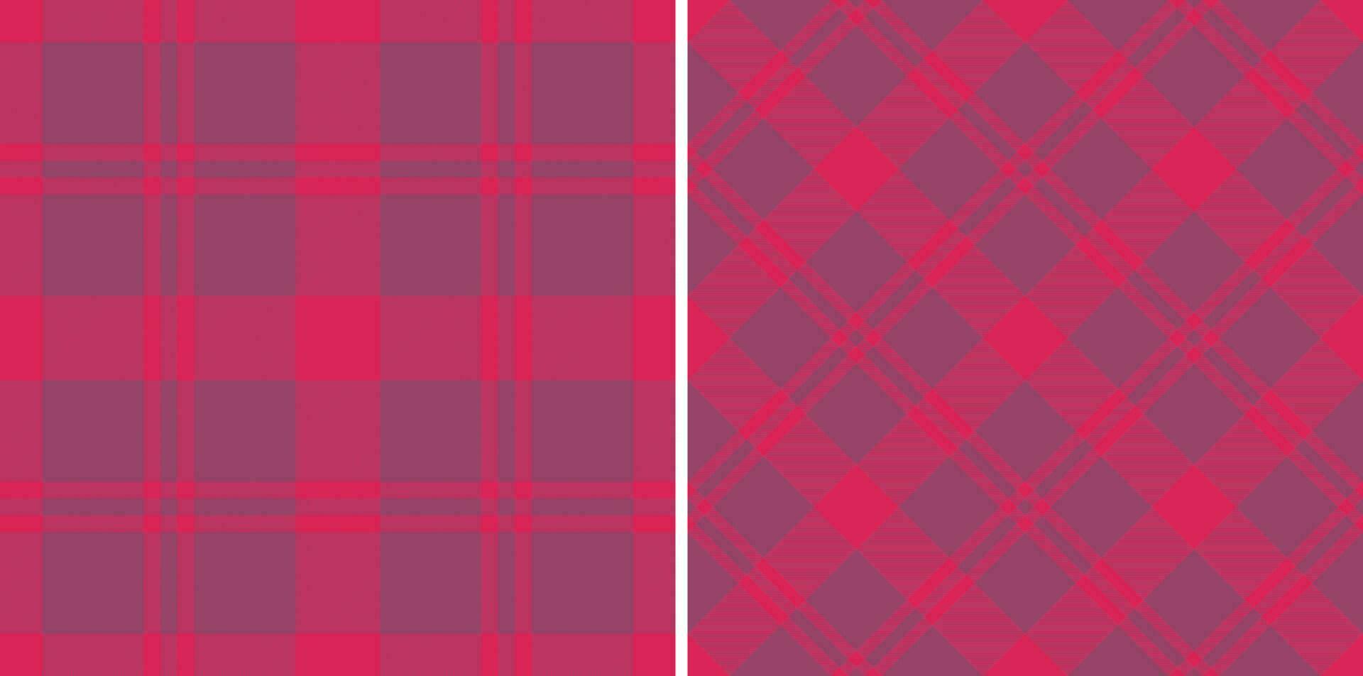 Pattern textile texture. Check background tartan. Plaid fabric seamless vector. vector