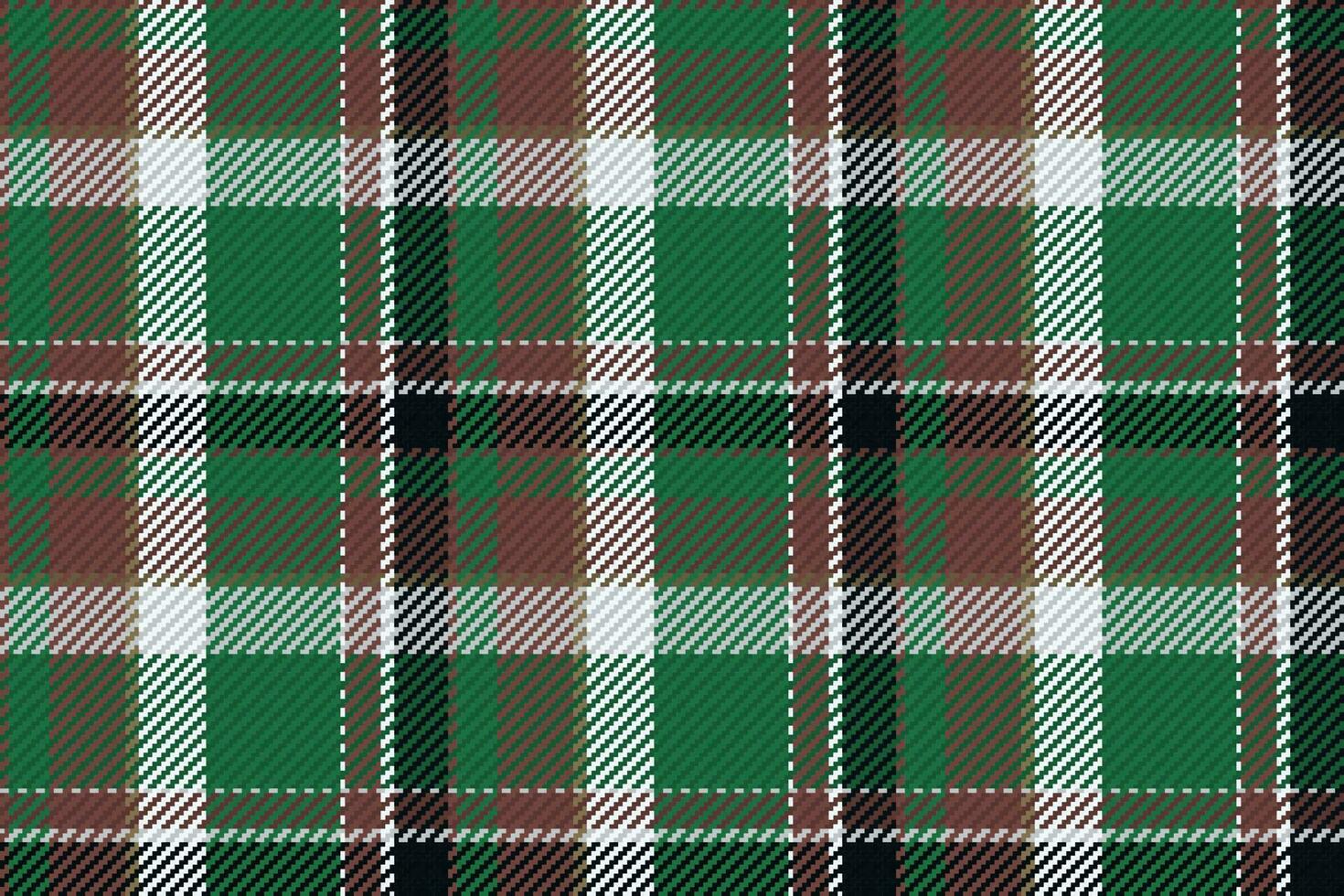 Seamless pattern of scottish tartan plaid. Repeatable background with check fabric texture. Vector backdrop striped textile print.