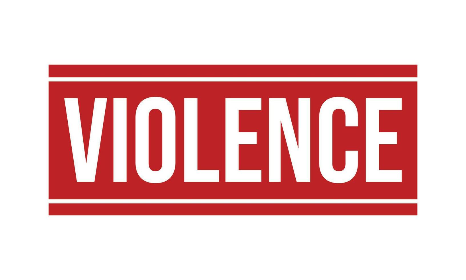 Violence Rubber Stamp Seal Vector