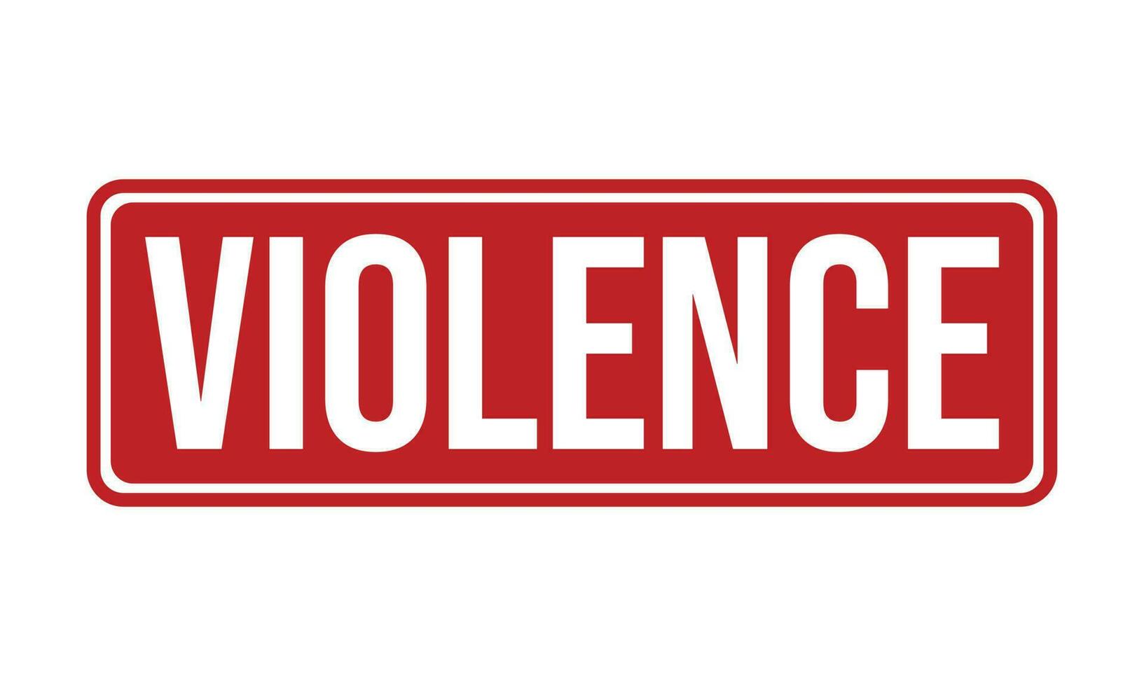 Violence Rubber Stamp Seal Vector