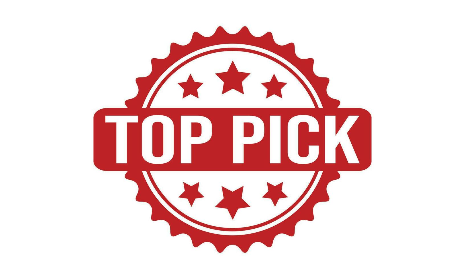 Top Pick Rubber Stamp Seal Vector
