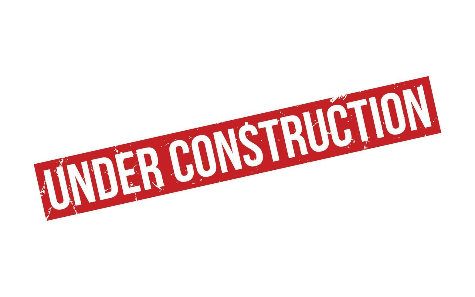 Under Construction Rubber Stamp Seal Vector
