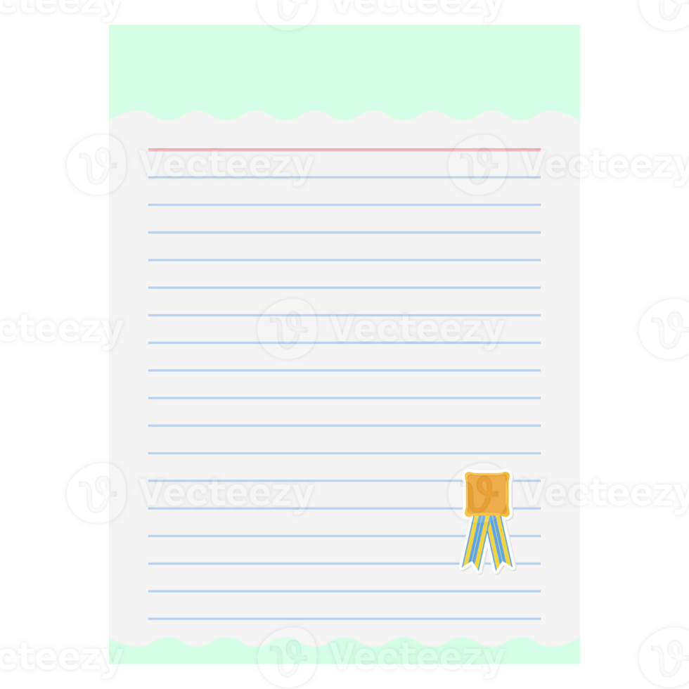 Paper Note Award Ribbon Blank Medal Gold Basic Shape png