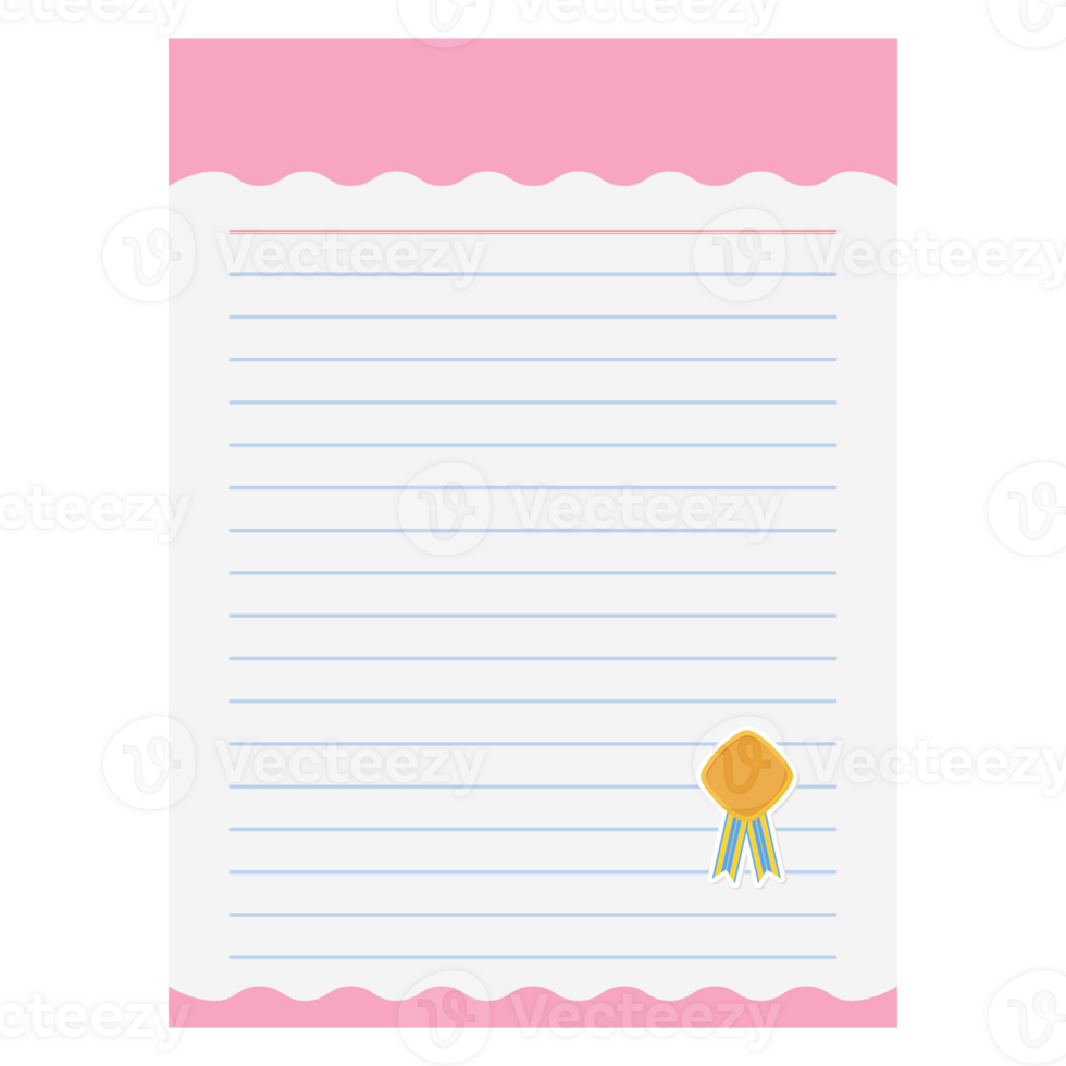Paper Note Award Ribbon Blank Medal Gold Basic Shape png