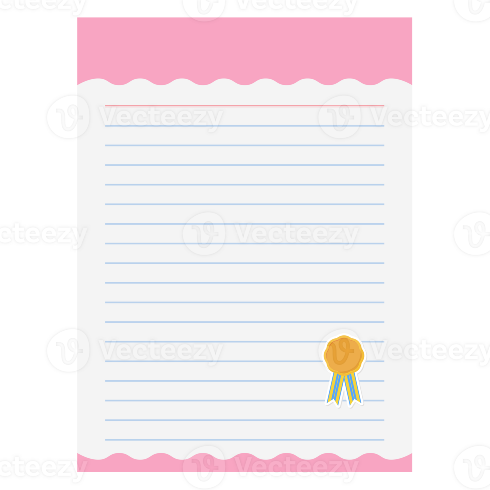 Paper Note Award Ribbon Blank Medal Gold Basic Shape png