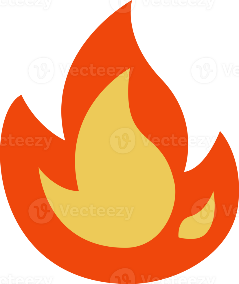 logo de icono de fuego png