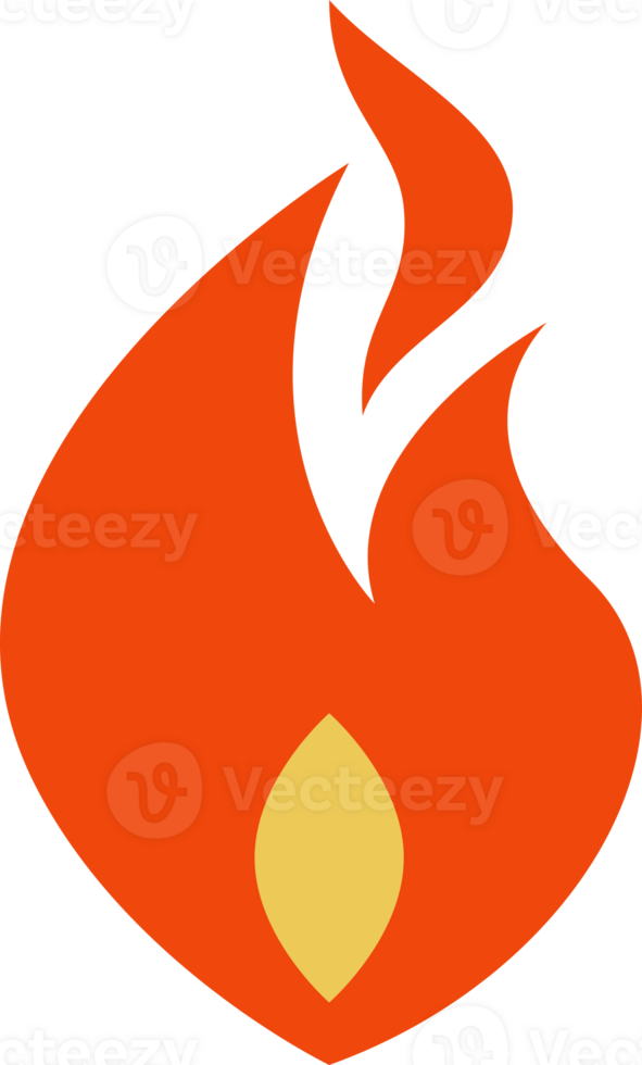 logo de icono de fuego png