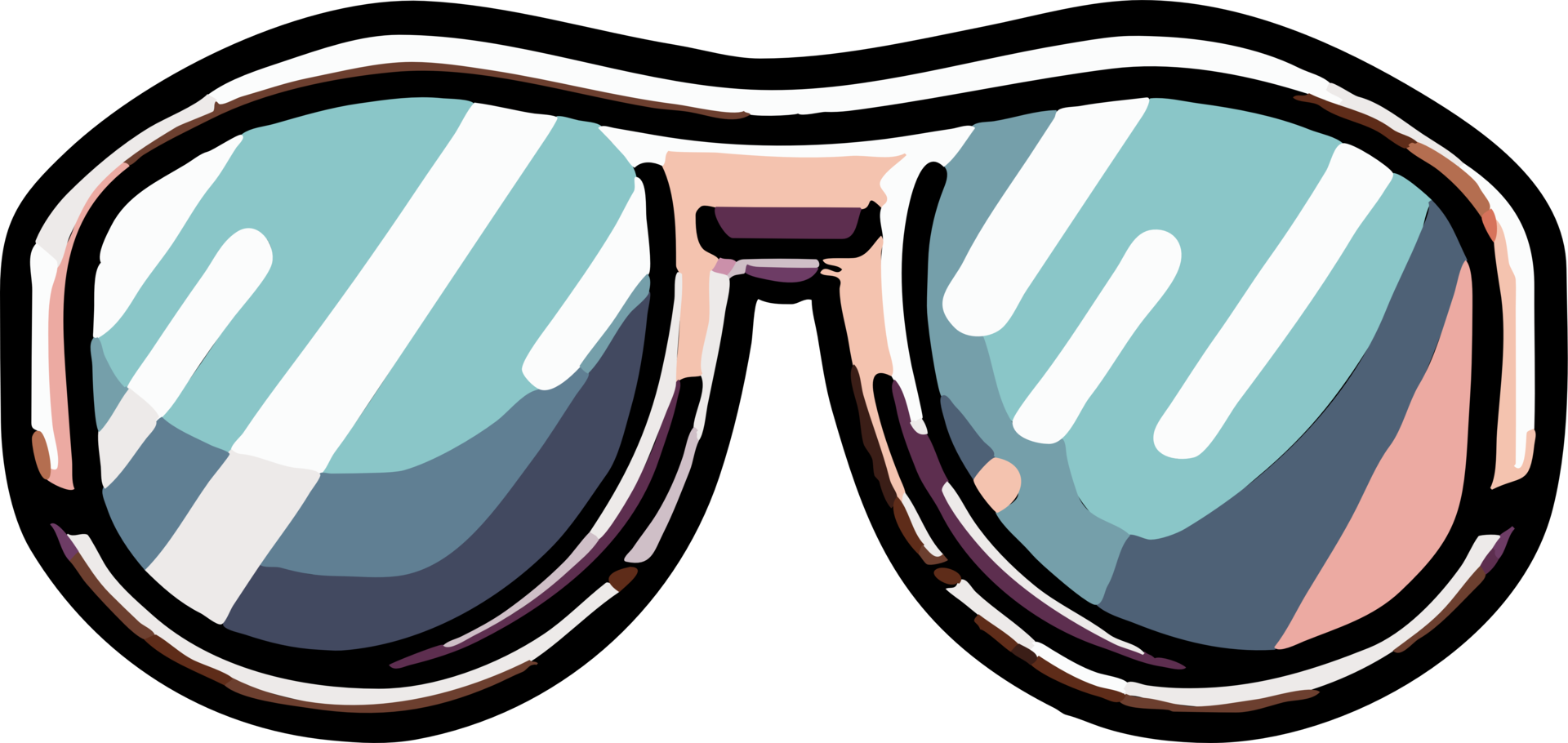 des lunettes de soleil png graphique clipart conception