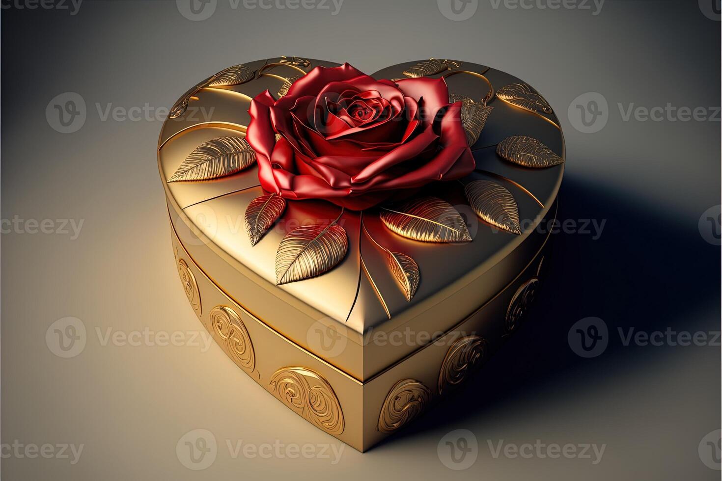 Realistic decorative gift boxes 3d gifts white cardboard packaging templates side view heart shape presents Perfectly wrapped valentines giftbox luxury cardboard photo