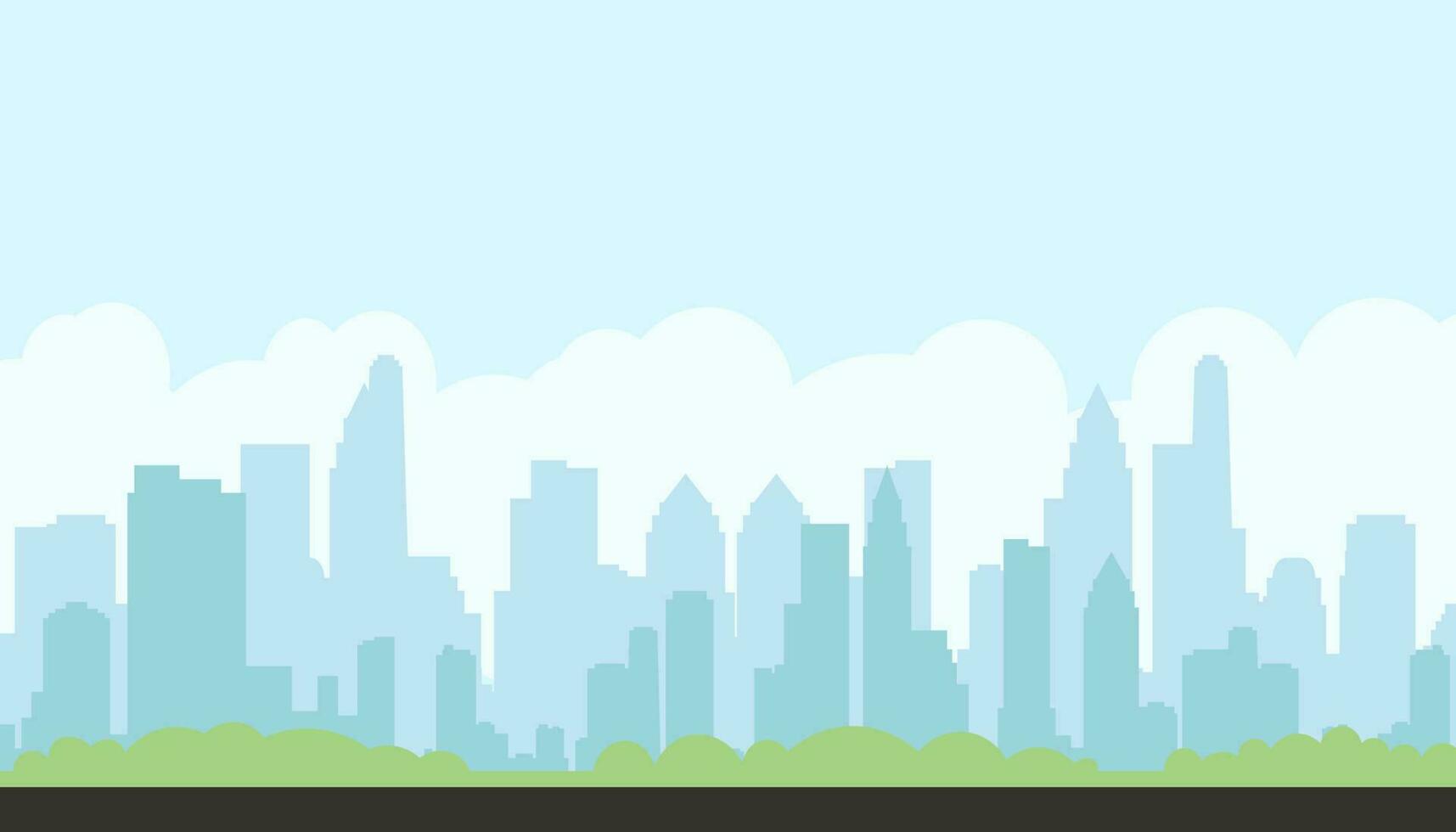 ciudad paisaje antecedentes vector