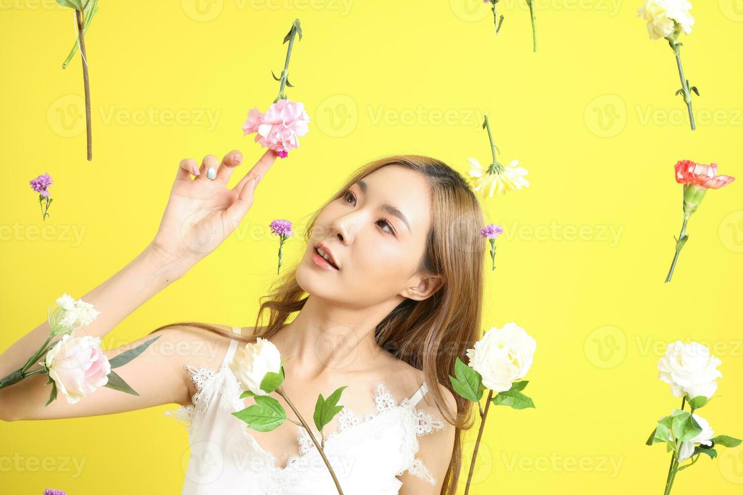 Beautiful Woman Concept photo