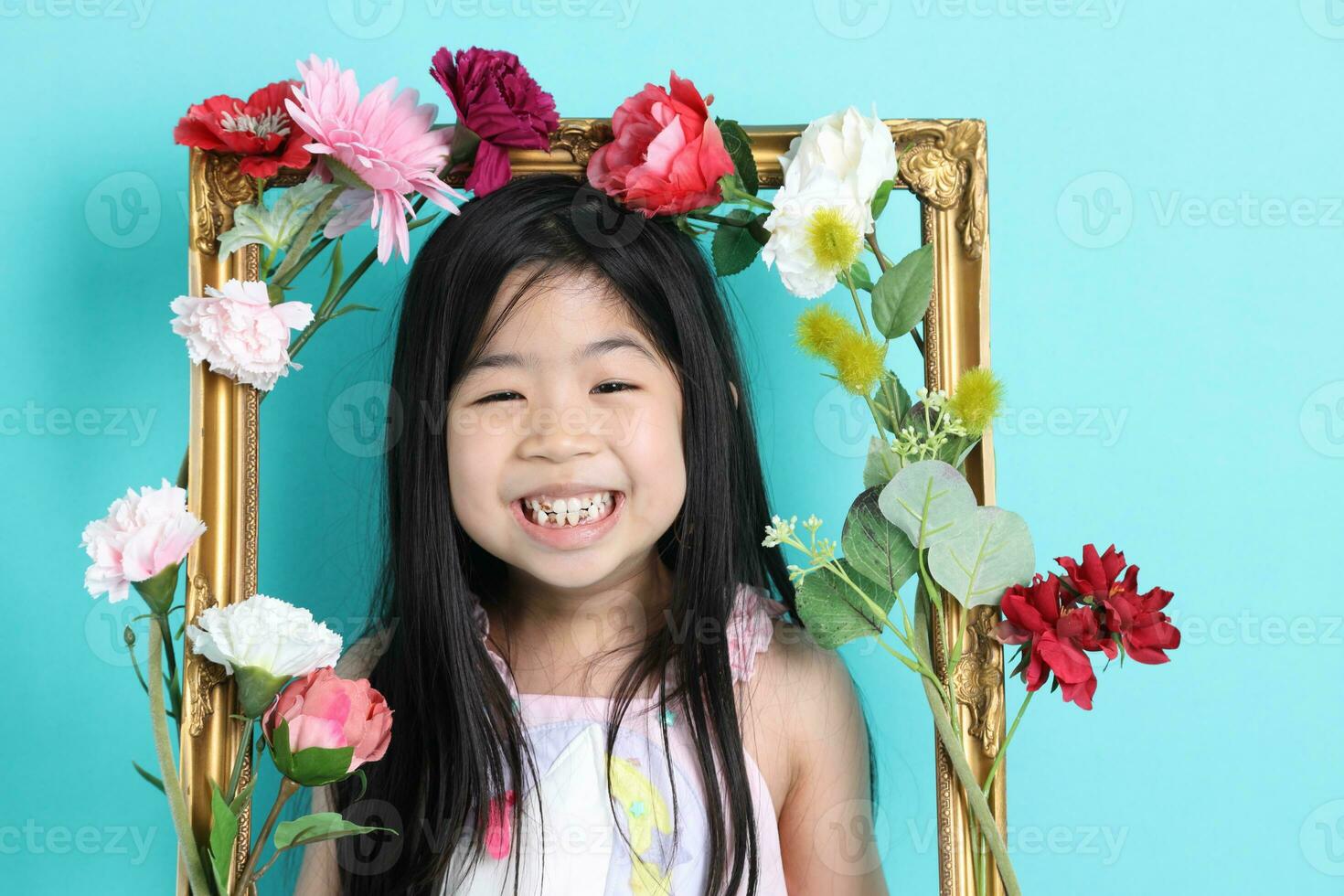 Happy Asian Girl photo