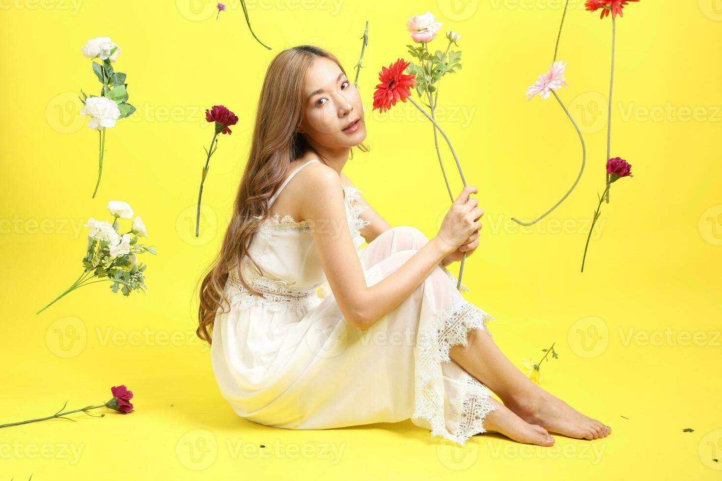 Beautiful Woman Concept photo