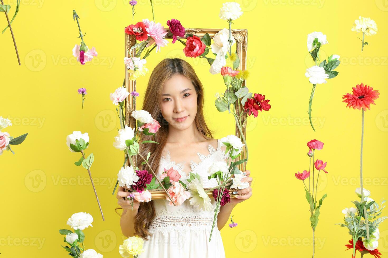 Beautiful Woman Concept photo