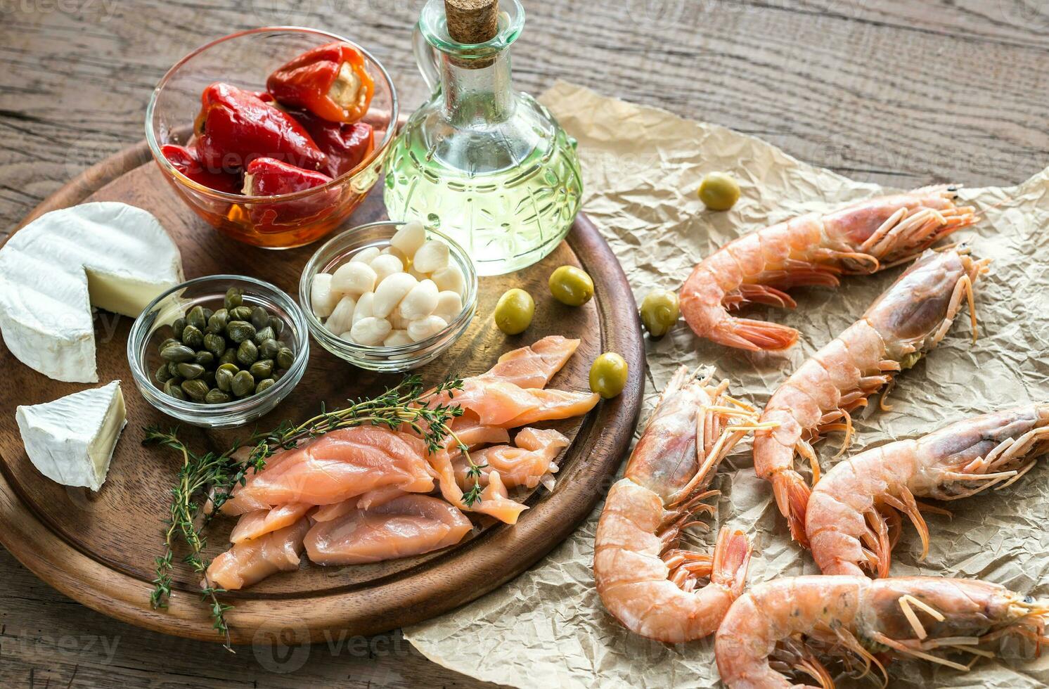 ingredientes para la dieta mediterranea foto