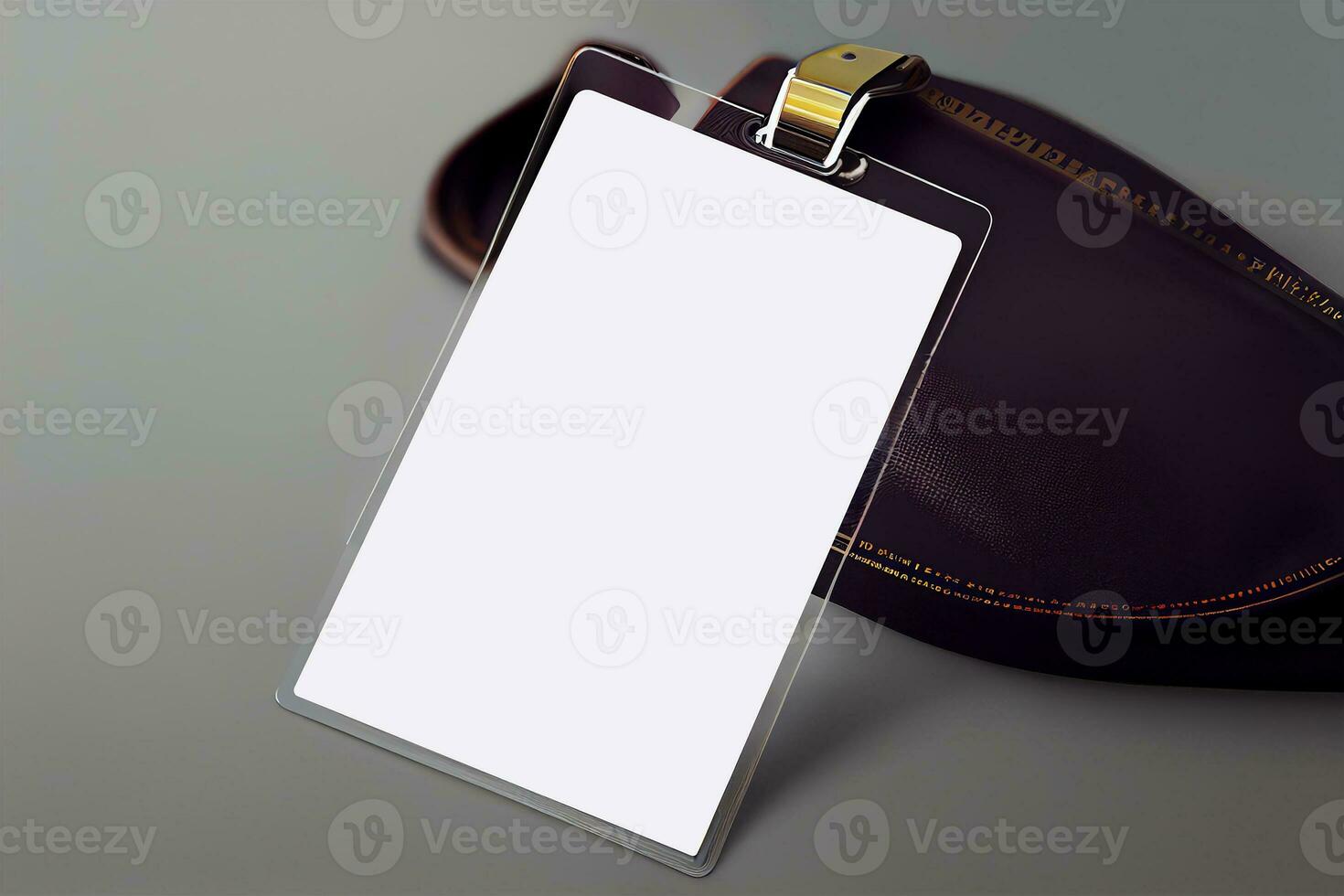 Office Badge Mockup photo