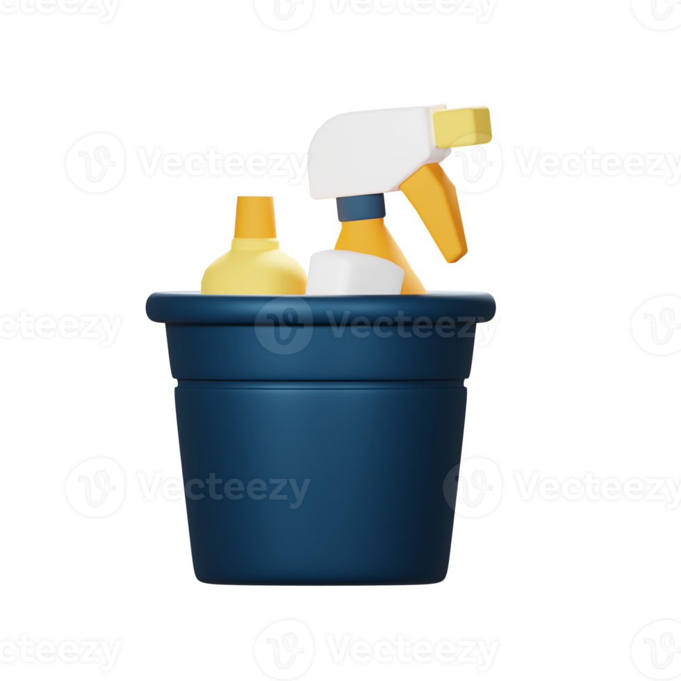 3D Bucket Icon png