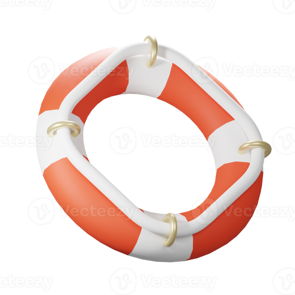 3D  Lifebuoy Icon png