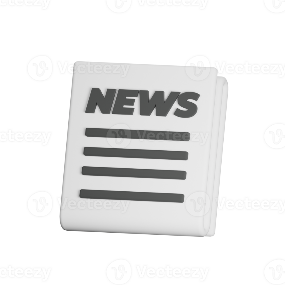 3D News Icon png