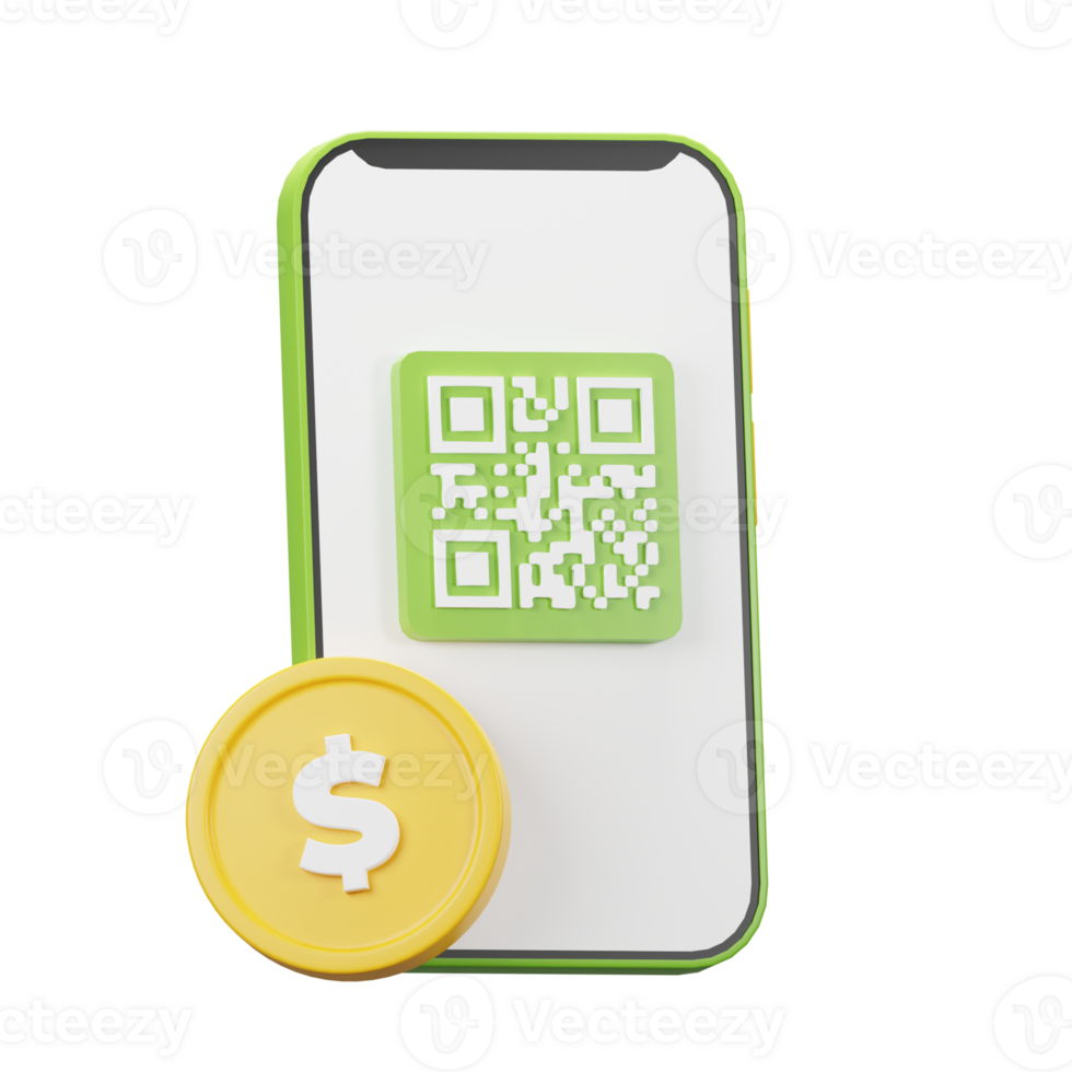 3D Qr Scanner Icon png