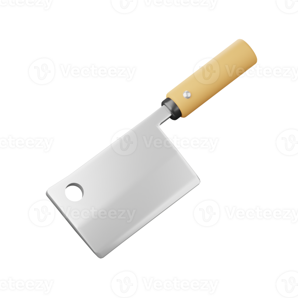3D Cleaver Icon 23492663 PNG