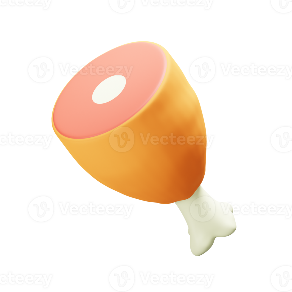 3D Meat Icon png