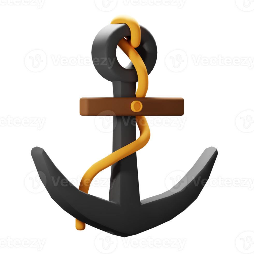 3D Anchor Icon png