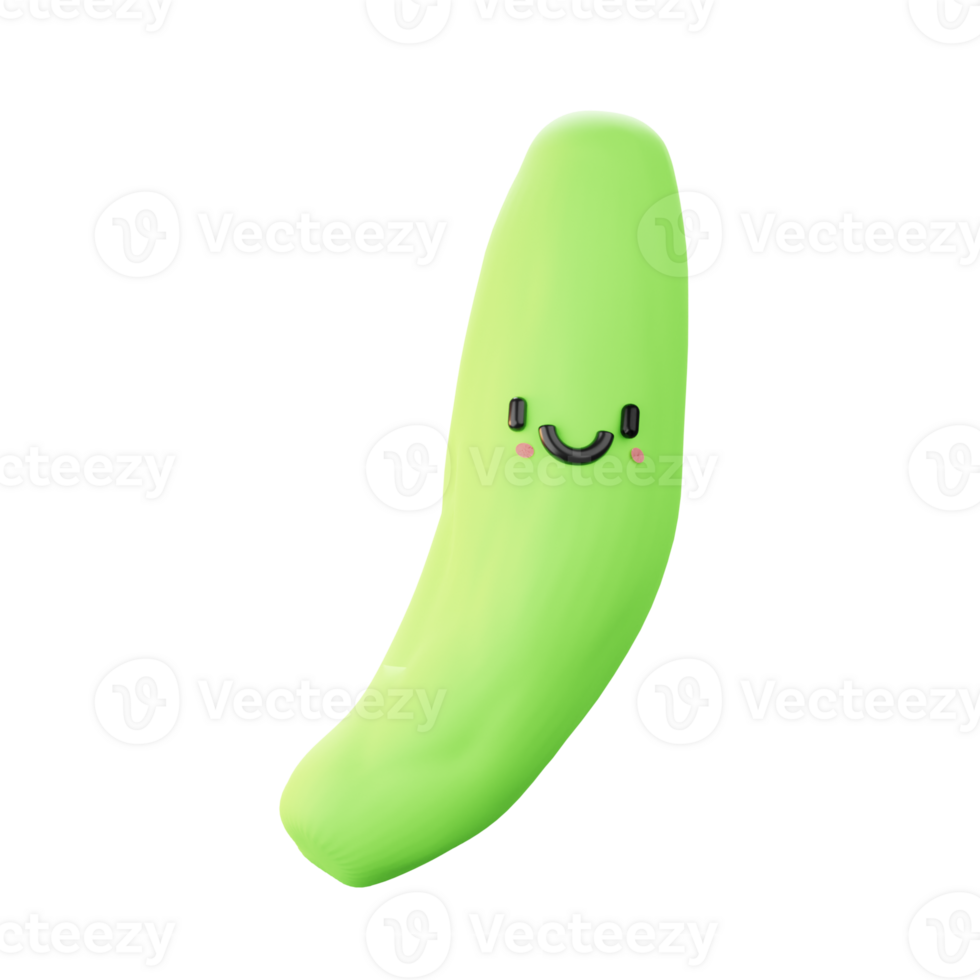 3D cucumber Icon png