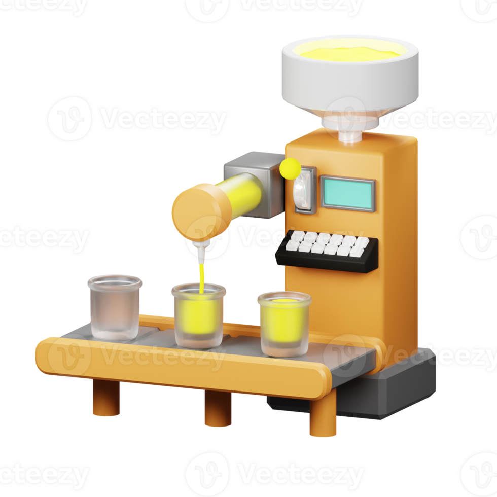 3D Filling Machine Icon png