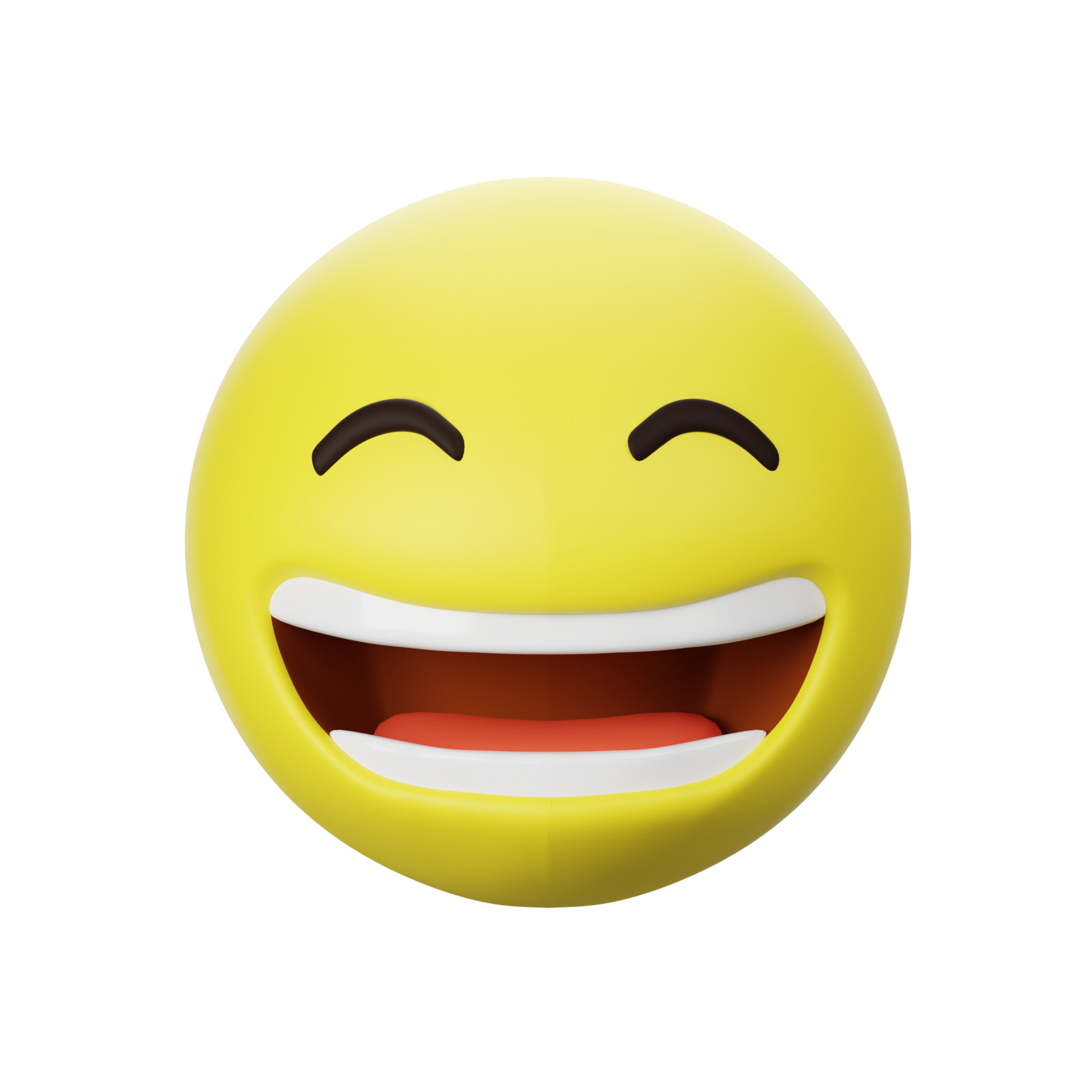3D Happy Icon 23493114 PNG