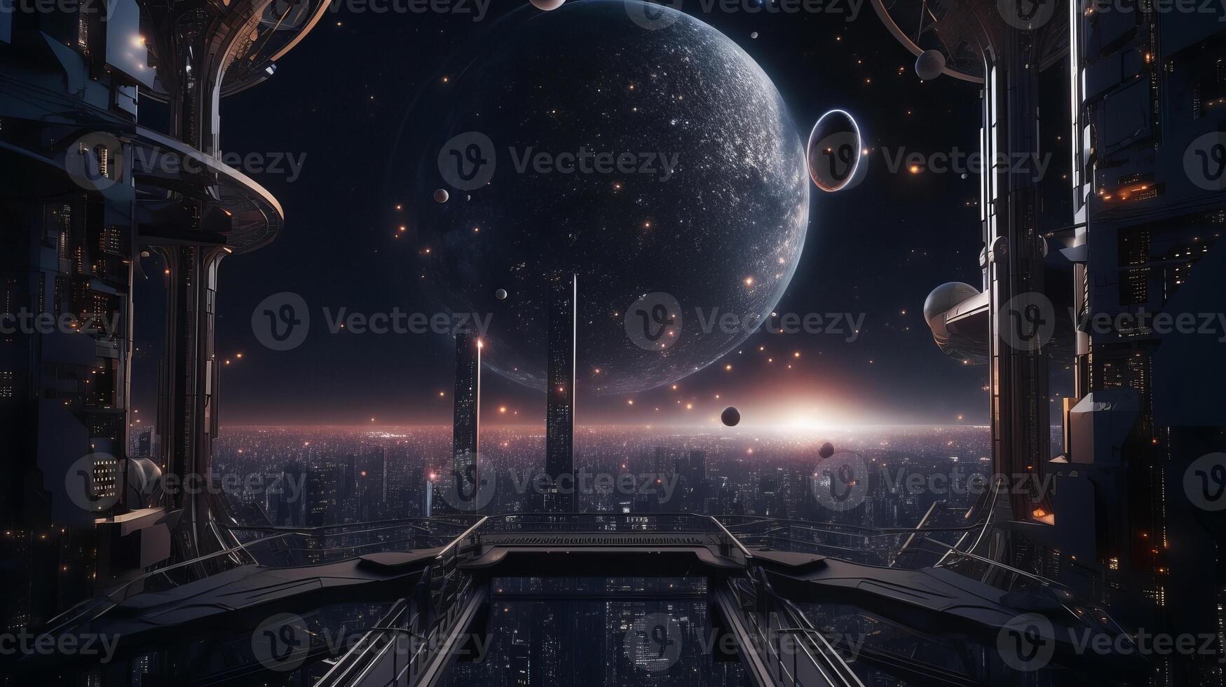 See of the space city of long term, the nation of long drag. photo
