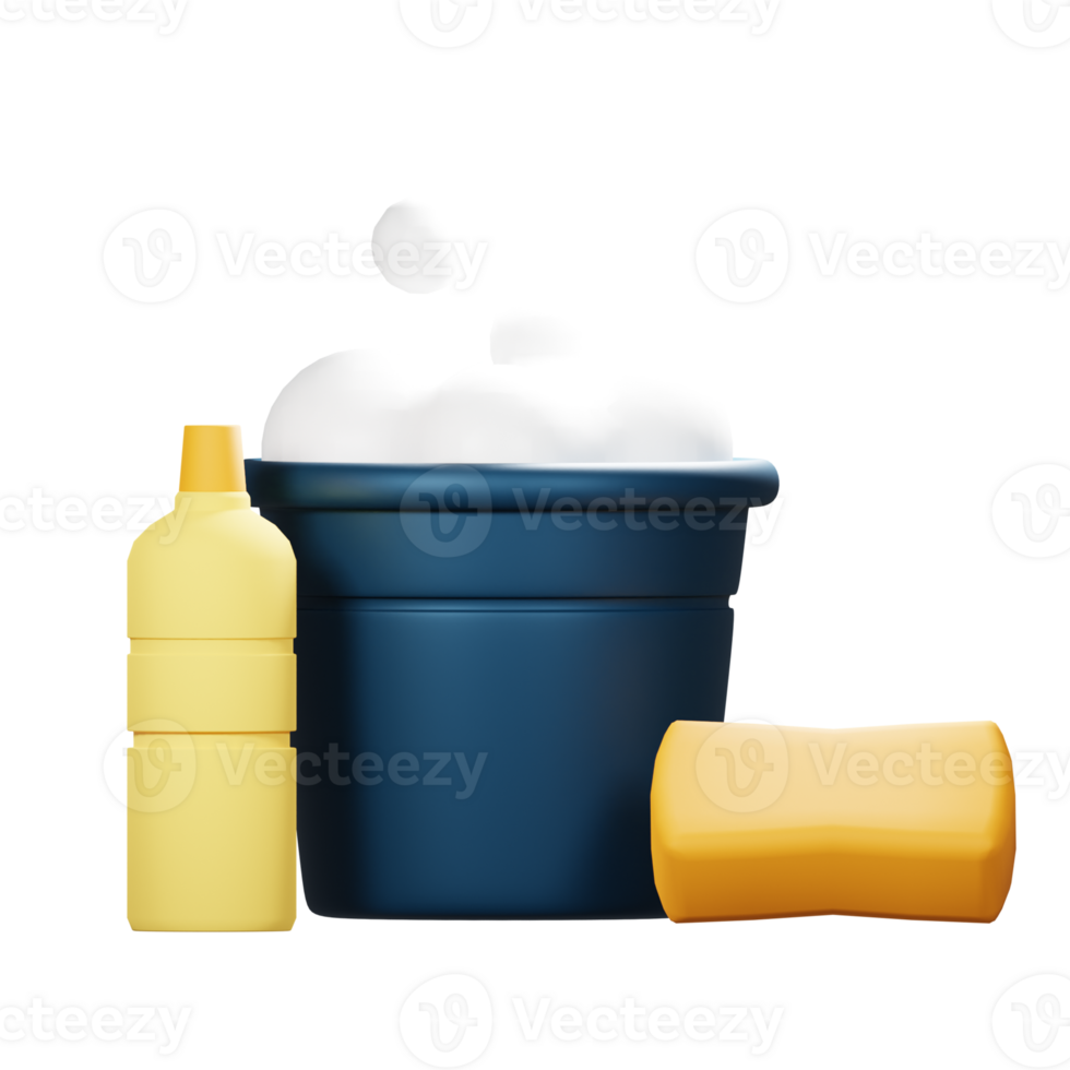 3D Bucket Icon png