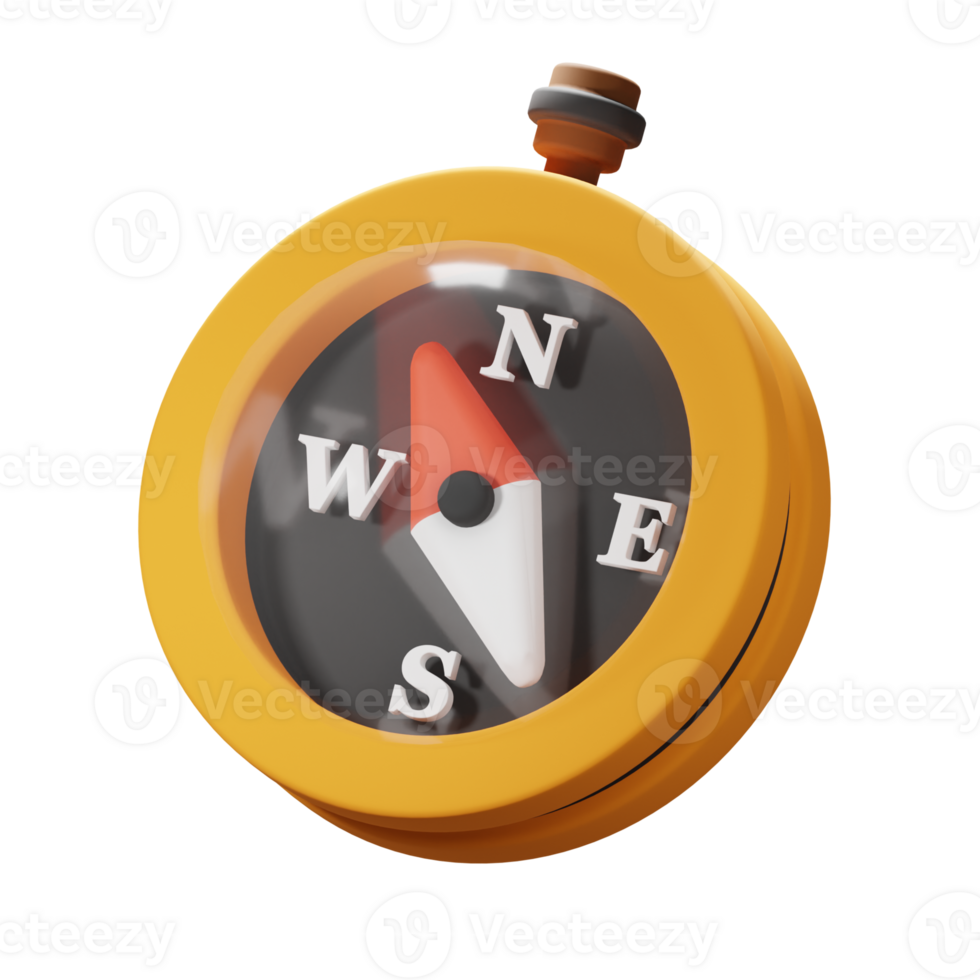 3D Compass Icon png