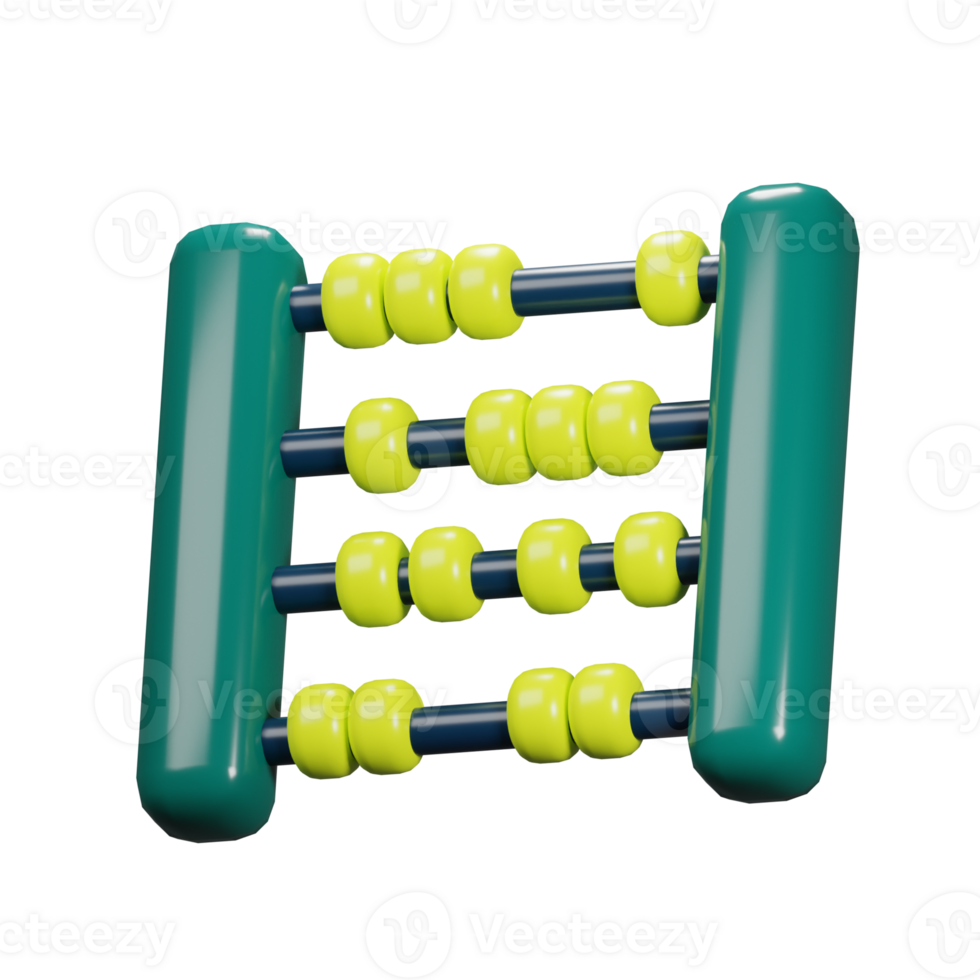 3D Abacus Icon png