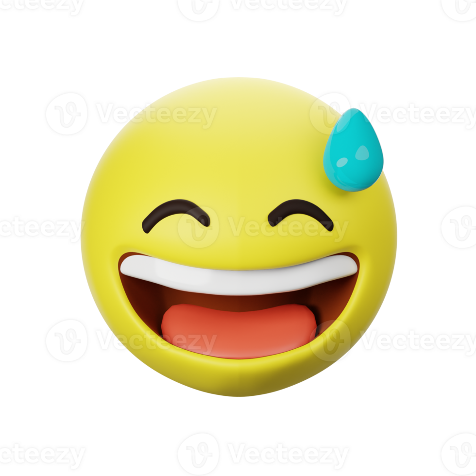 3D Big smile Icon png